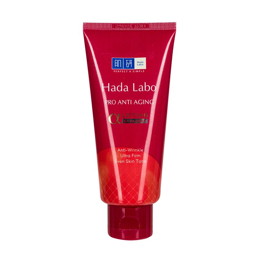 Пенка для умывания `HADA LABO` GOKUJYUN AGING CARE питание и лифтинг 80 г