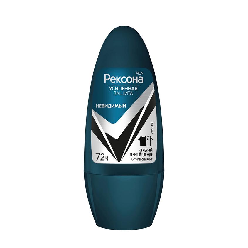 Део-ролл муж. `REXONA` `MEN` НЕВИДИМЫЙ (антиперспирант) 50 мл