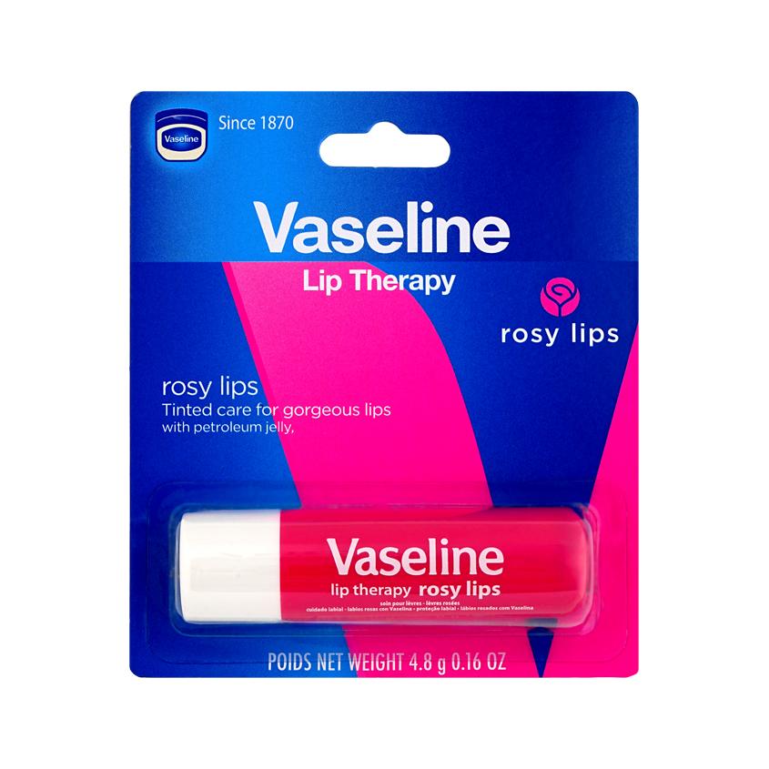 VASELINE | Бальзам для губ `VASELINE` LIP THERAPY с маслом розы (в стике) 4,8 г
