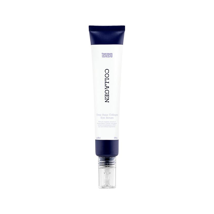 Сыворотка для кожи вокруг глаз `TENZERO` DEEP AQUA COLLAGEN глубоко увлажняющая с коллагеном 30 мл