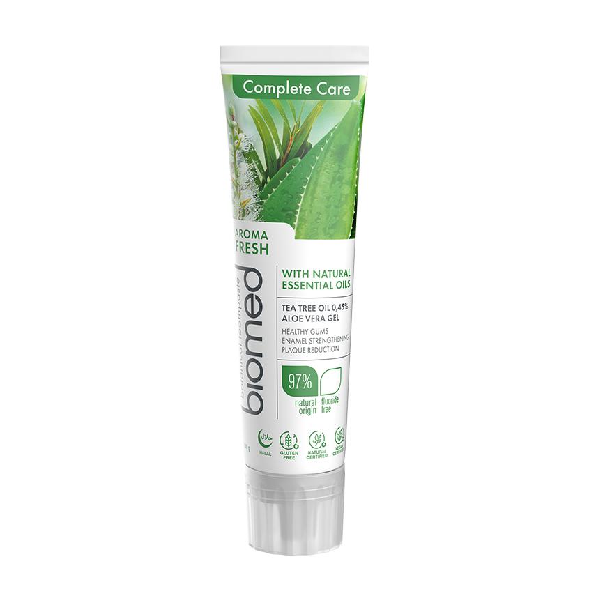 Паста зубная `BIOMED` AROMA FRESH aloe vera gel 100 гр