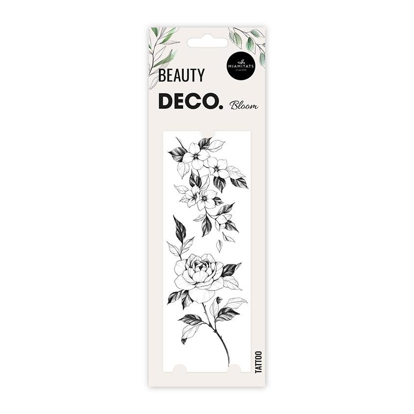 Татуировка для тела `DECO.` FLORAL by Miami tattoos переводная (Bloom)