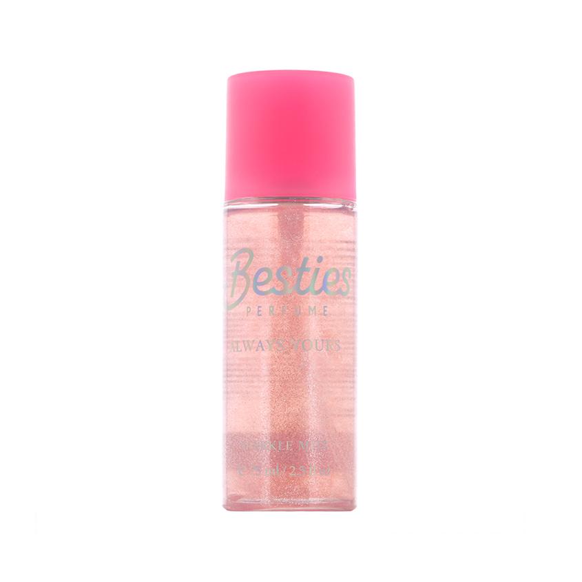 Парфюмированный мист для тела `BESTIES` SPARKLE MIST always yours (жен.) 75 мл