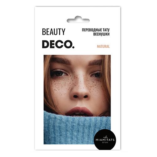 Набор переводных тату-веснушек `DECO.` by Miami tattoos (Natural)