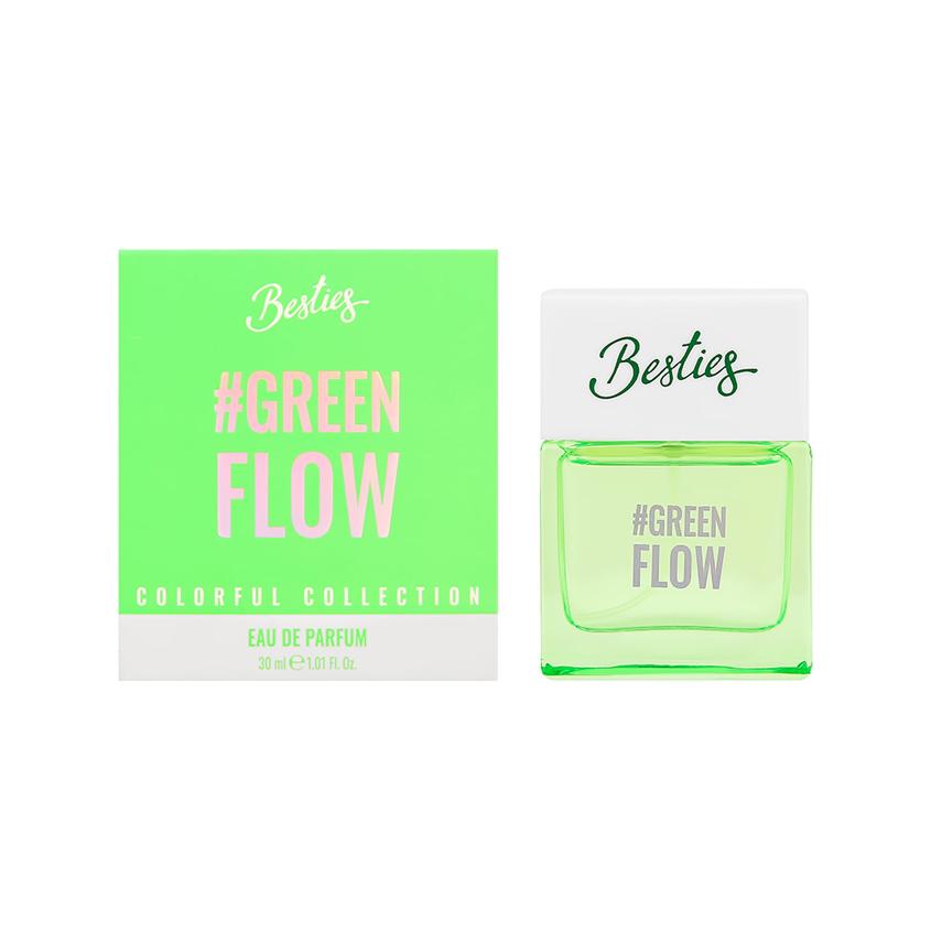 Парфюмерная вода `BESTIES` COLORFUL green flow (жен.) 30 мл