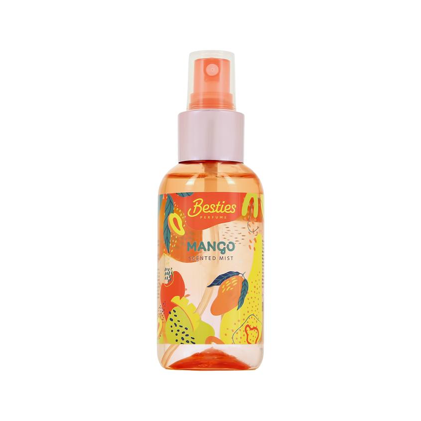 Парфюмированный мист для тела `BESTIES` SCENTED MIST mango (жен.) 100 мл