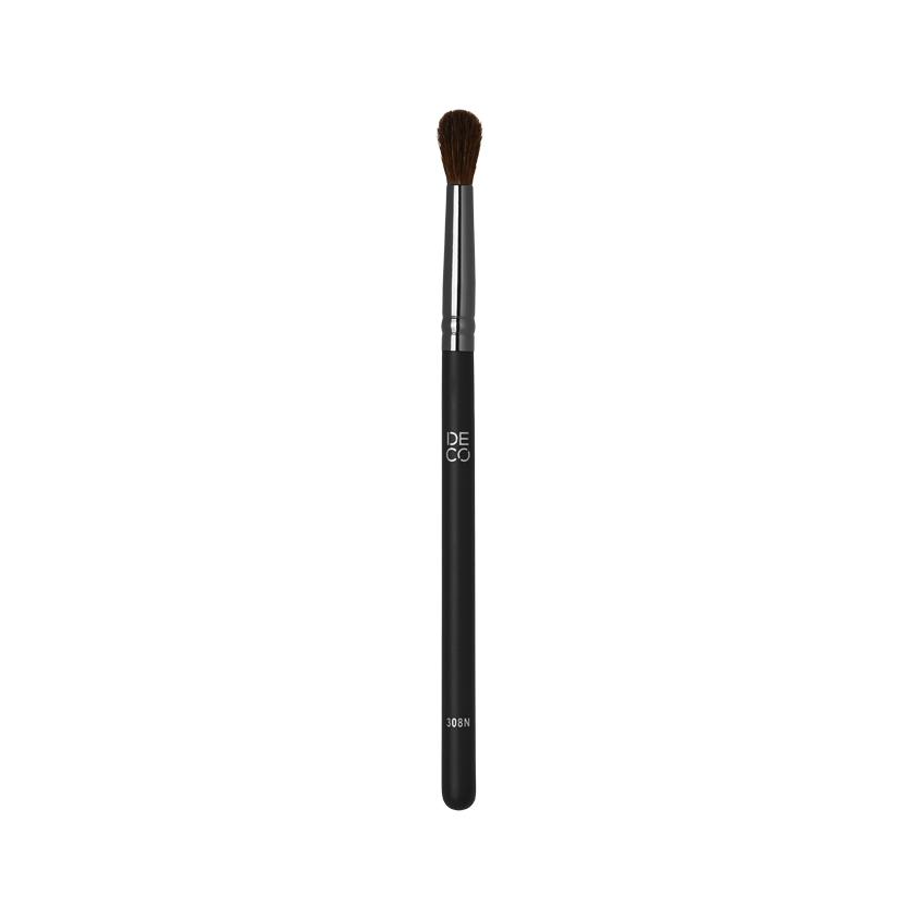 Кисть `DECO.` MAKE UP BRUSH EYES для растушевки теней натуральная круглая №308N
