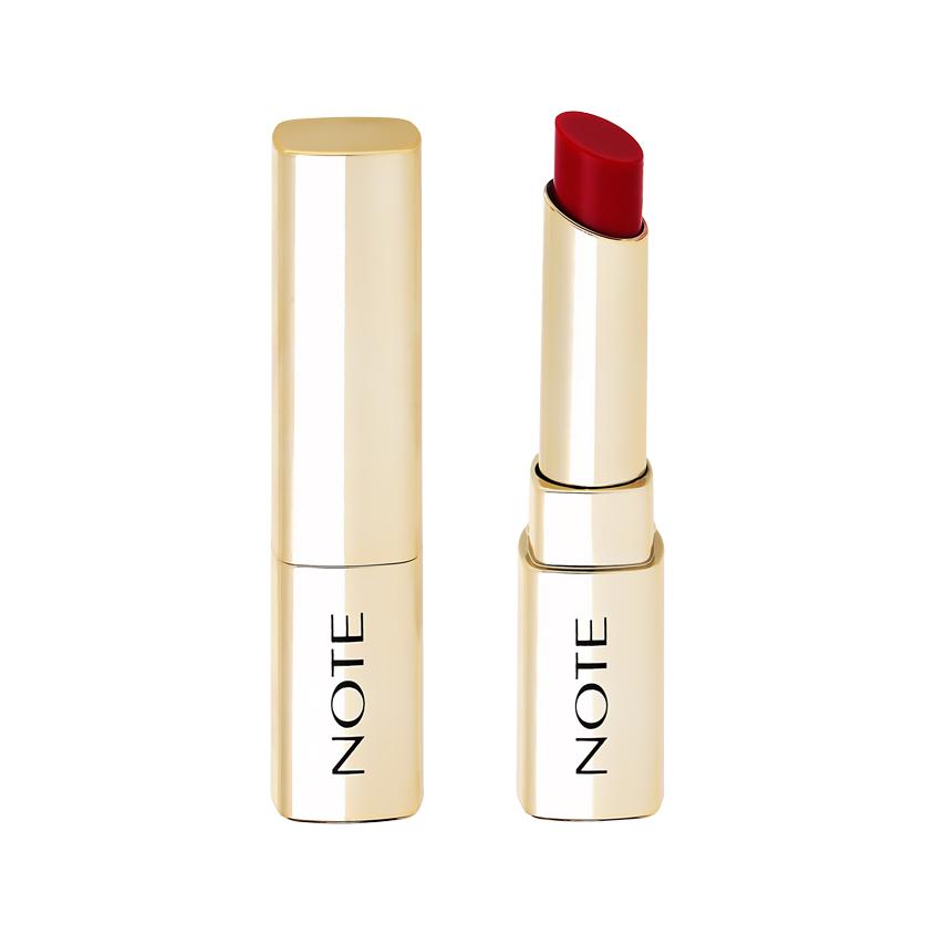 Помада для губ `NOTE` ICONIC SHEER LIPSTICK с полупрозрачным финишем тон 212 Powerful