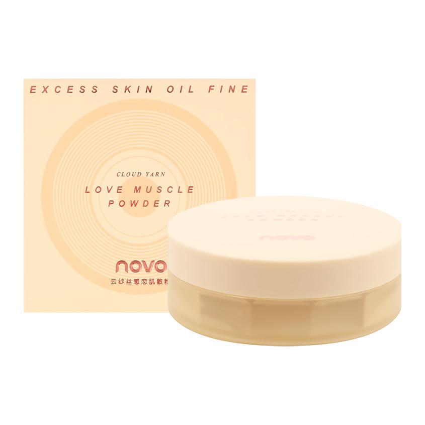 Пудра рассыпчатая для лица `NOVO` CLOUD YARN LOOSE POWDER тон 02