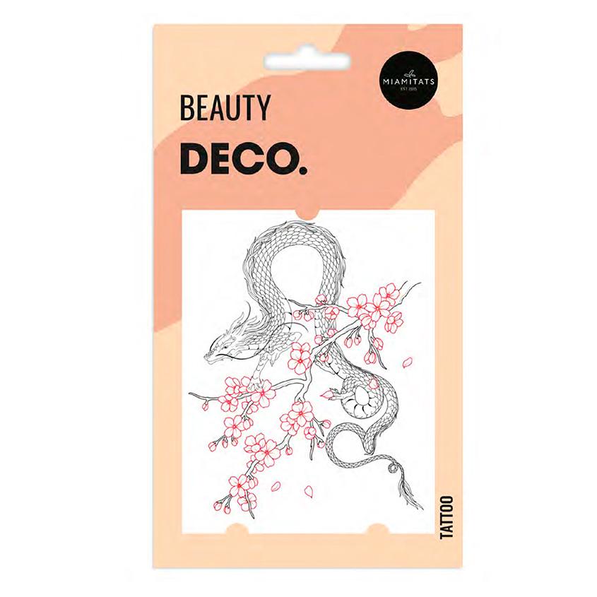 DECO. | Татуировка для тела `DECO.` ORIENT by Miami tattoos переводная (Dragon)