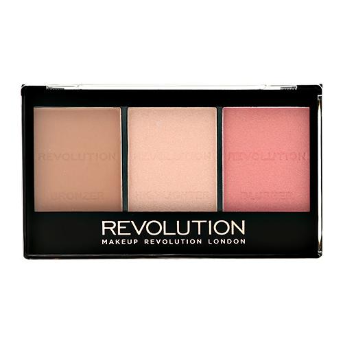 REVOLUTION | Палетка для скульптурирования `REVOLUTION` ULTRA SCULPT & CONTOUR тон ultra fair C01