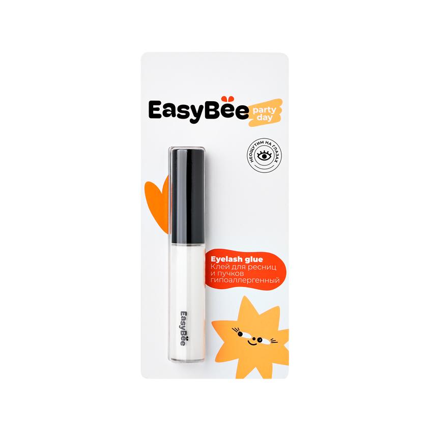 Клей для ресниц и пучков `EASYBEE` PARTY DAY гипоаллергенный (на латексной основе) 5 мл