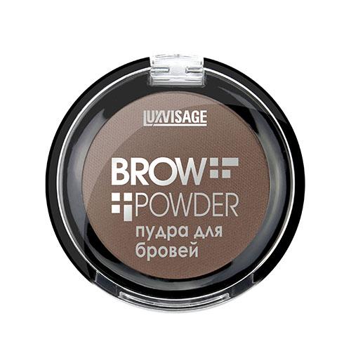 LUXVISAGE | Пудра для бровей `LUXVISAGE` BROW POWDER тон 4 deep taupe