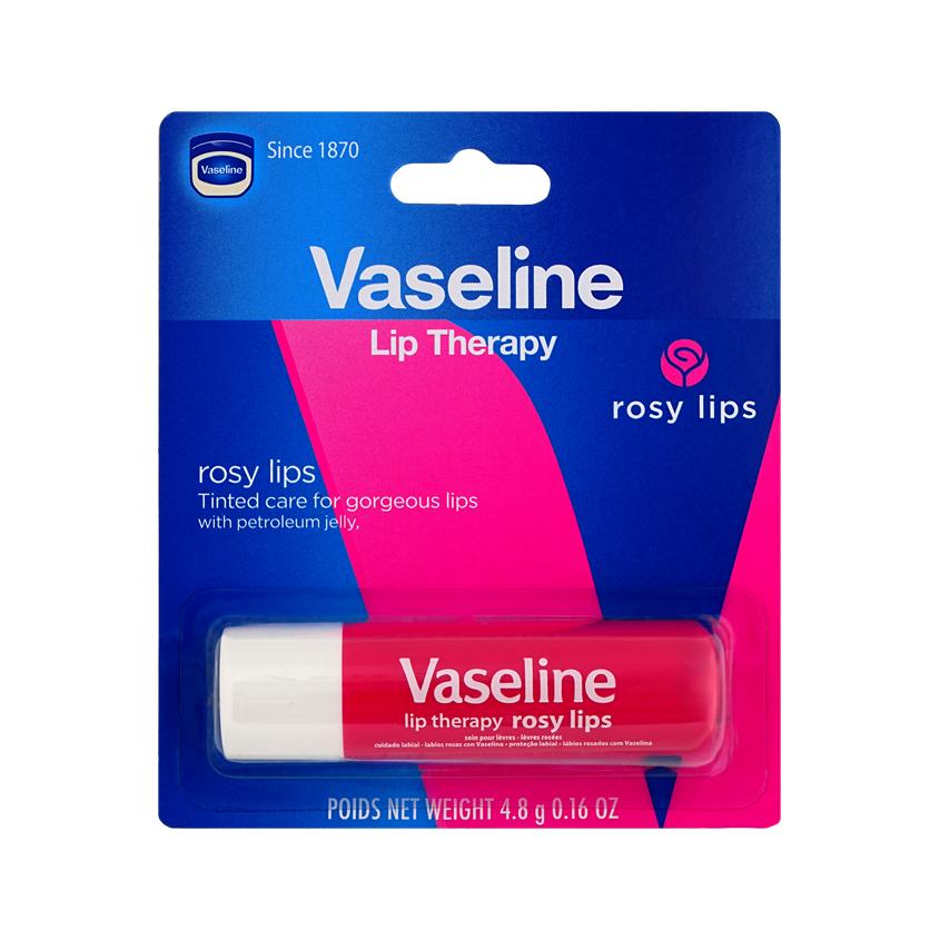 VASELINE | Бальзам для губ `VASELINE` LIP THERAPY с маслом розы (в стике) 4,8 г