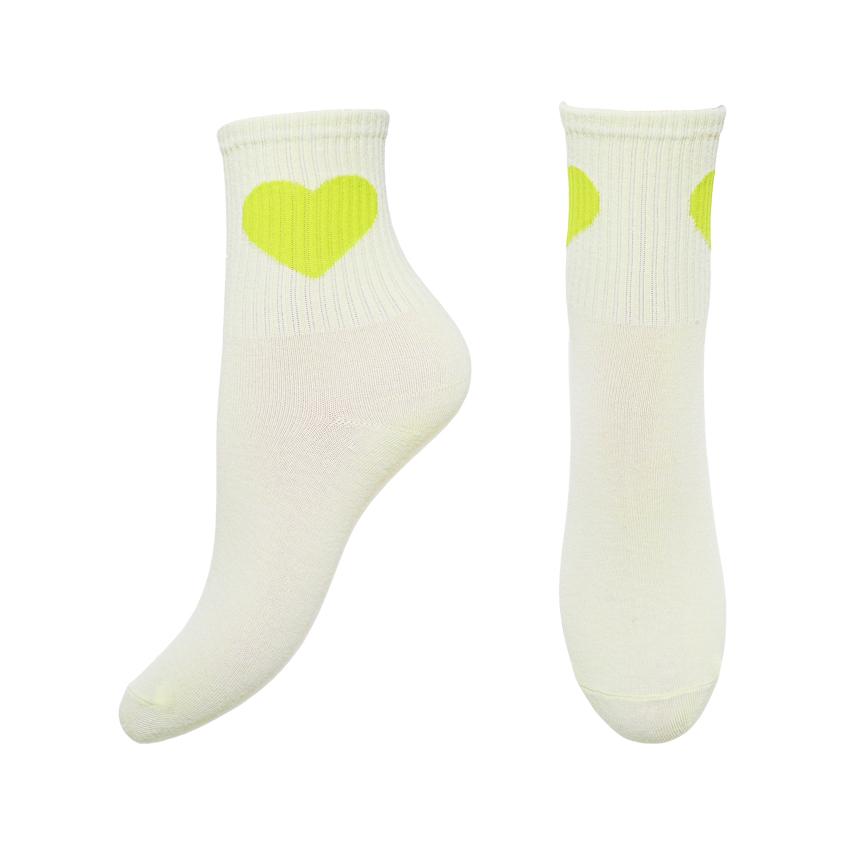 Носки `TRENDY LOOK` GREEN HEART one size