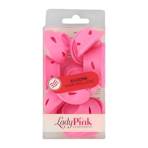 Бигуди силиконовые `LADY PINK` PROFESSIONAL