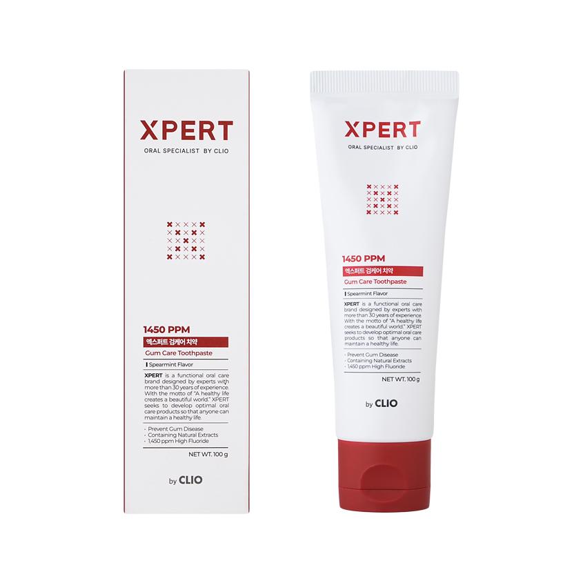 EXPERT | Зубная паста `EXPERT` для ухода за деснами со вкусом мяты 100 г