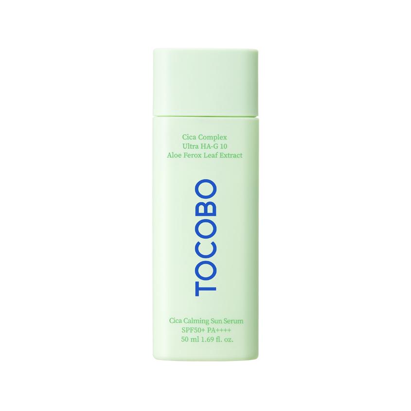 Сыворотка для лица `TOCOBO` CICA солнцезащитная с успокаивающим эффектом SPF50+ 50 мл