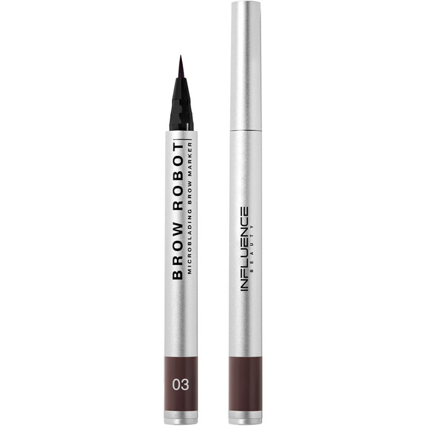 Маркер для бровей `INFLUENCE BEAUTY` `BROW ROBOT` BROW MARKER тон 03