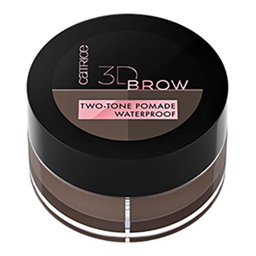 Помада для бровей `CATRICE` 3D BROW TWO-TONE POMADE WATERPROOF тон 020 medium to dark (коричневый/темно-коричневый)