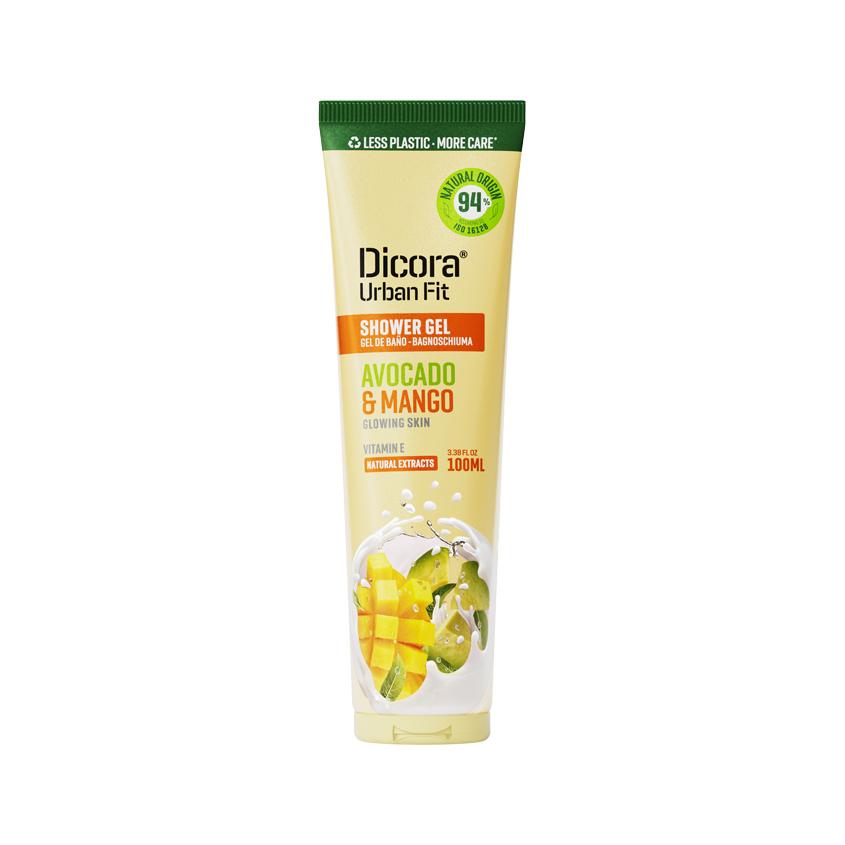 Гель для душа `DICORA URBAN FIT` манго и авокадо 100 мл