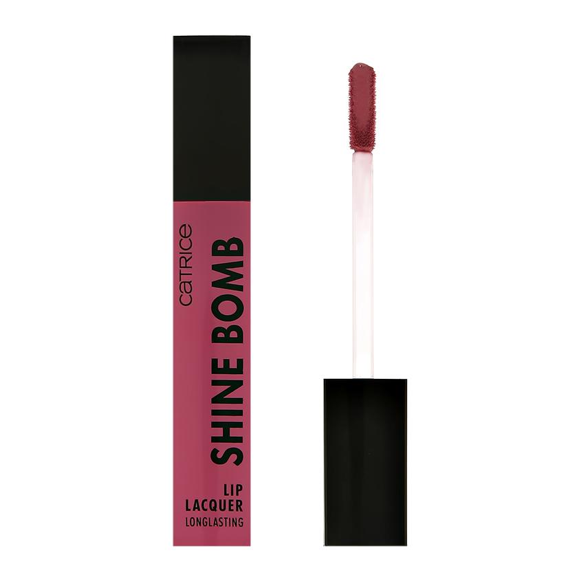 Помада для губ `CATRICE` SHINE BOMB LIP LACQUER глянцевая стойкая тон 060 Pinky promise