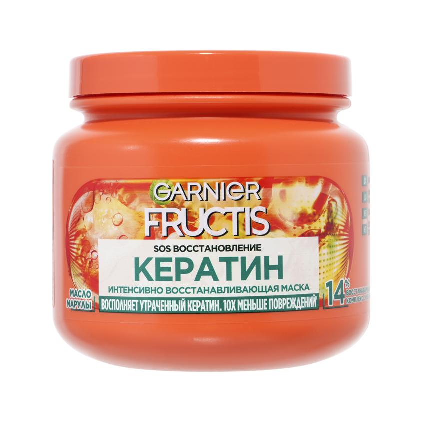 Маска для волос `GARNIER` `FRUCTIS` SOS ВОССТАНОВЛЕНИЕ реанимирующая (для секущихся и очень поврежденных волос) 300 мл