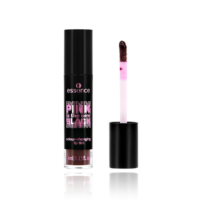 Тинт для губ `ESSENCE` PINK IS THE NEW BLACK меняющий цвет тон 01