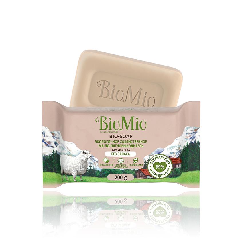 Мыло хозяйственное `BIOMIO` BIO-SOAP (без запаха) 200 г