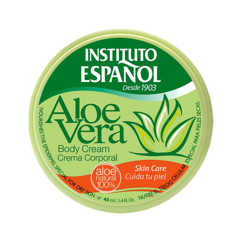 Крем для тела `INSTITUTO ESPANOL` с алоэ вера (питающий) 40 мл