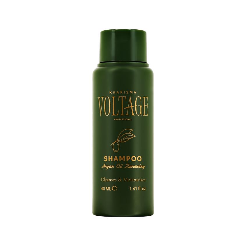 Шампунь для волос `KHARISMA VOLTAGE` ARGAN OIL с маслом арганы (восстанавливающий) 40 мл