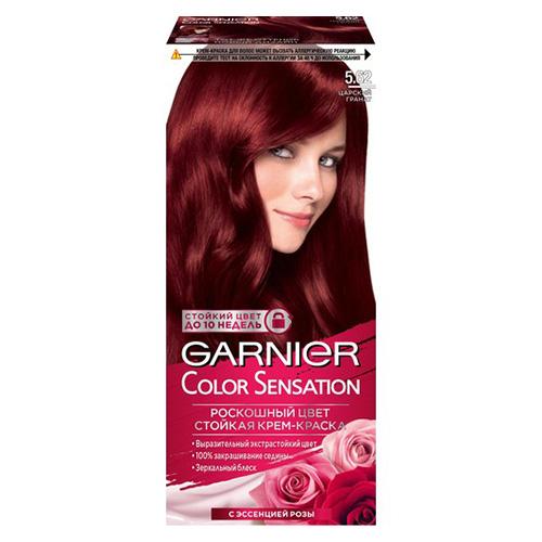 Краска для волос `GARNIER` `COLOR SENSATION` тон 5.62 (Царский гранат)