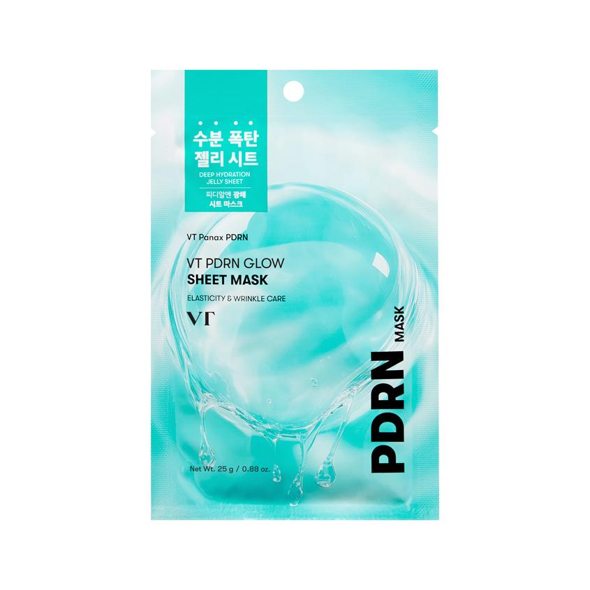 Маска для лица `VT` PDRN GLOW для сияния кожи с ПДРН и пантенолом 25 г