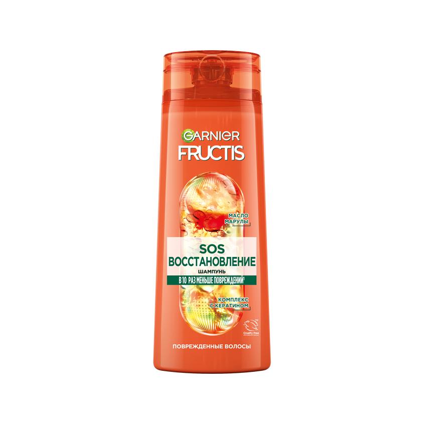Шампунь для волос `GARNIER` `FRUCTIS` SOS ВОССТАНОВЛЕНИЕ укрепляющий (для секущихся и очень поврежденных волос) 250 мл