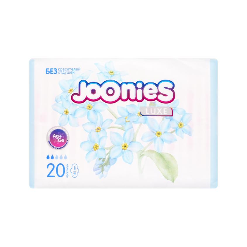Прокладки женские `JOONIES` LUXE ежедневные с крылышками 20 шт