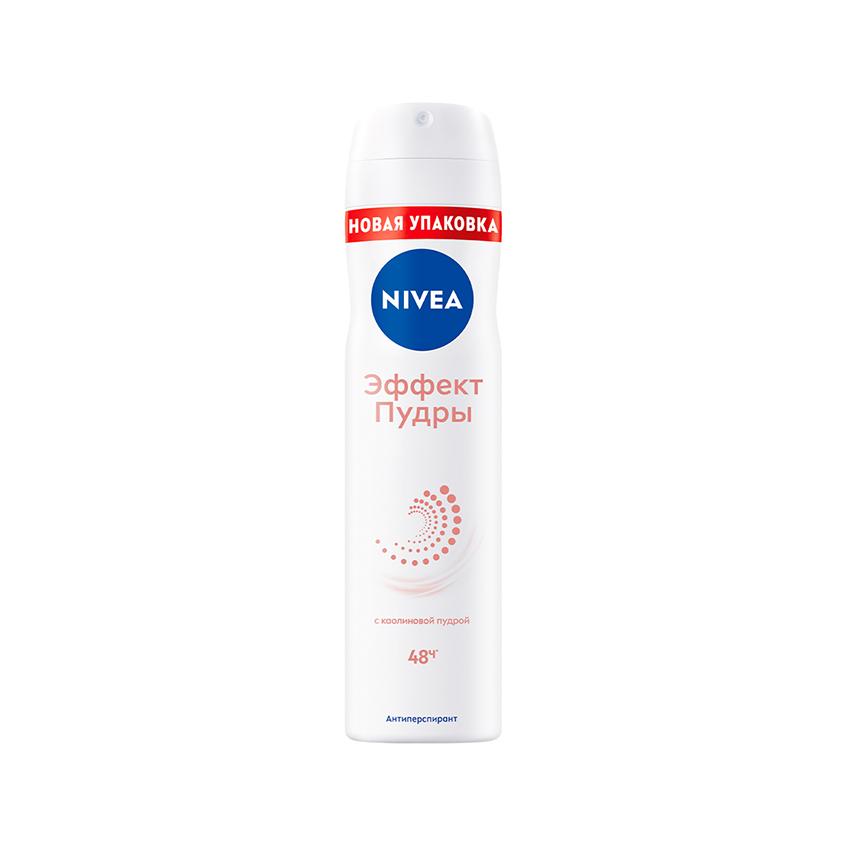 Део-спрей жен. `NIVEA` ЭФФЕКТ ПУДРЫ (антиперспирант) 150 мл