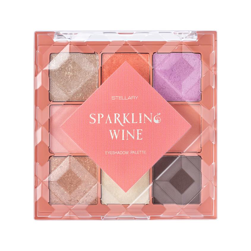 Палетка теней для век `STELLARY` SPARKLING WINE тон 01
