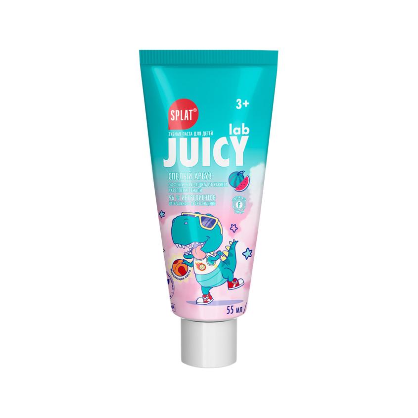 Паста зубная детская `SPLAT` JUICY АРБУЗ (со фтором) 3+ 55 мл