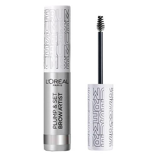 Тушь для бровей `LOREAL` PLUMP & SET BROW ARTIST ухаживающая для моделирования бровей и ресниц