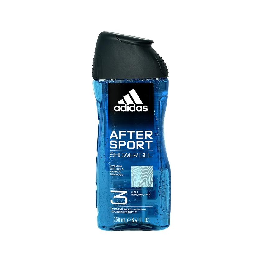 Гель для душа `ADIDAS` After Sport 3в1 250 мл