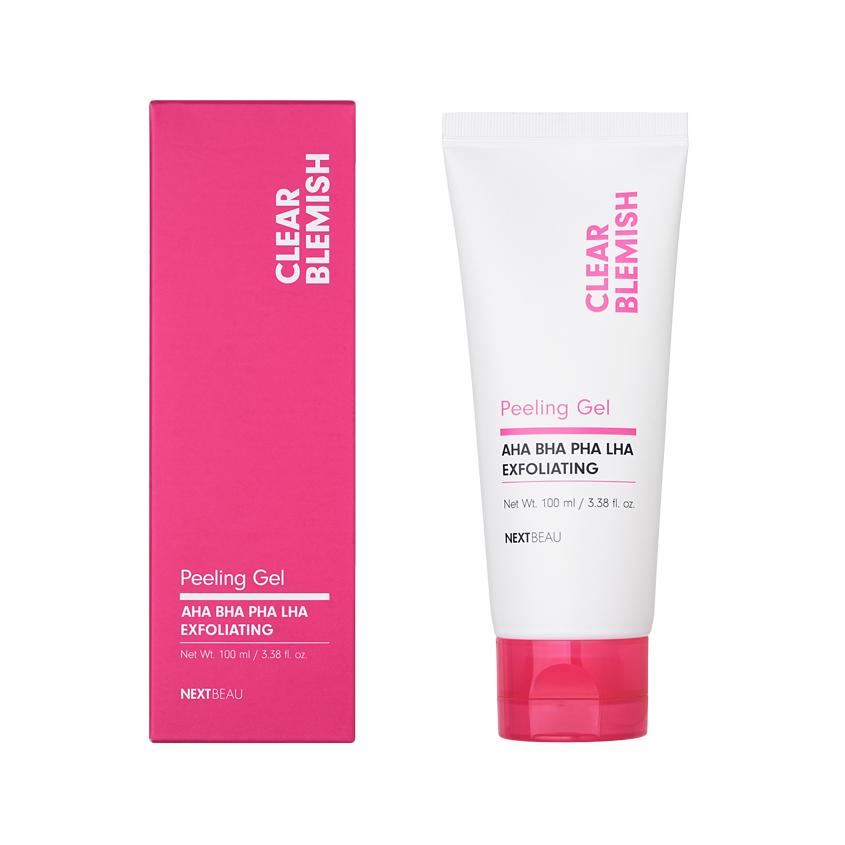 NEXTBEAU | Пилинг гель `NEXTBEAU` CLEAR BLEMISH с кислотами 100 мл