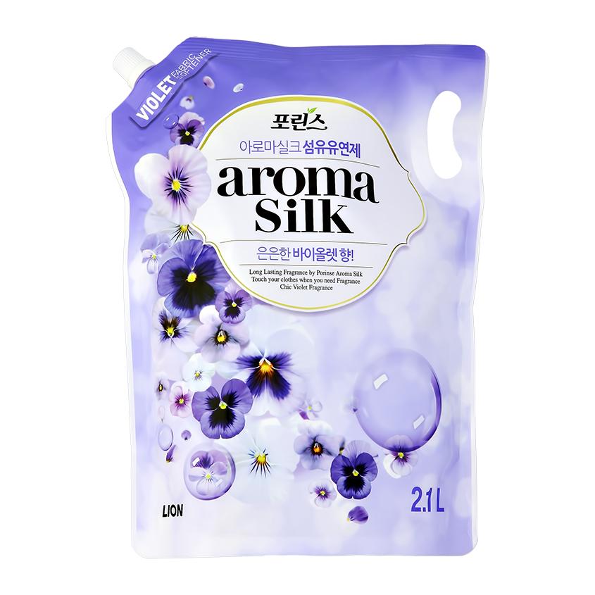 Кондиционер для белья `LION` AROMA CAPSULE с ароматом фиалки 2,1 л