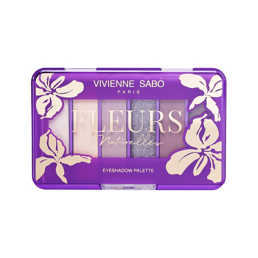 Палетка теней для век `VIVIENNE SABO` FLEURS NATURELLES тон 03