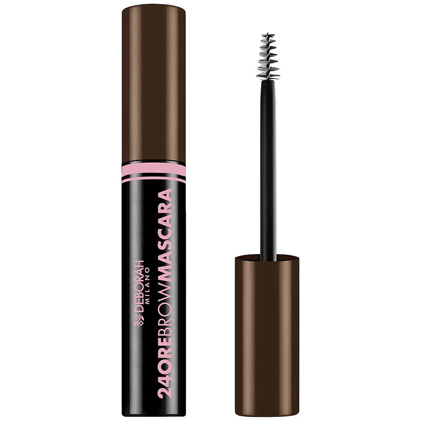 Тушь для бровей `DEBORAH` 24ORE BROW MASCARA тон 02 брюнет