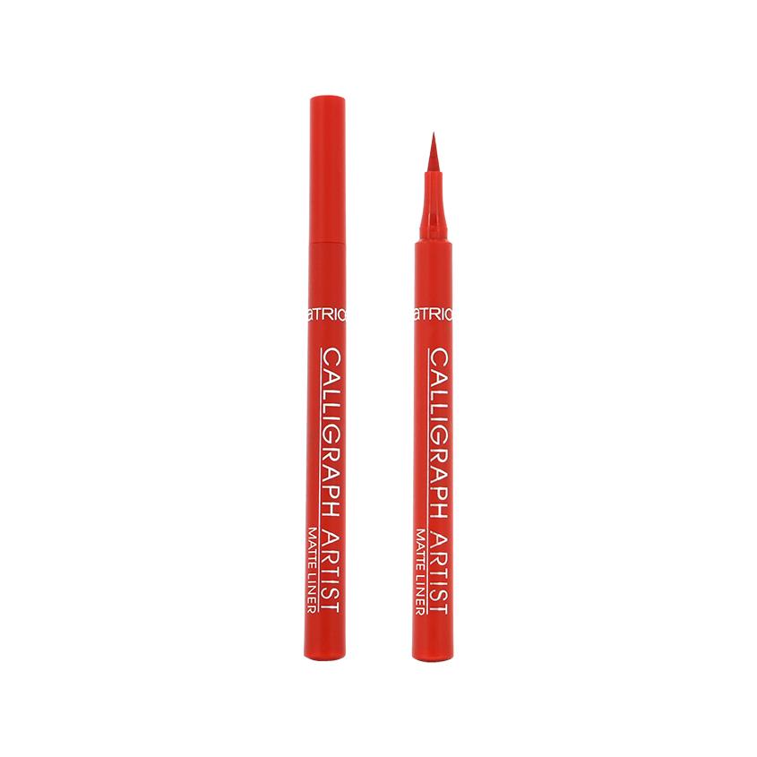 Подводка для глаз `CATRICE` CALLIGRAPH ARTIST MATTE матовая тон 080 Bloody Mary