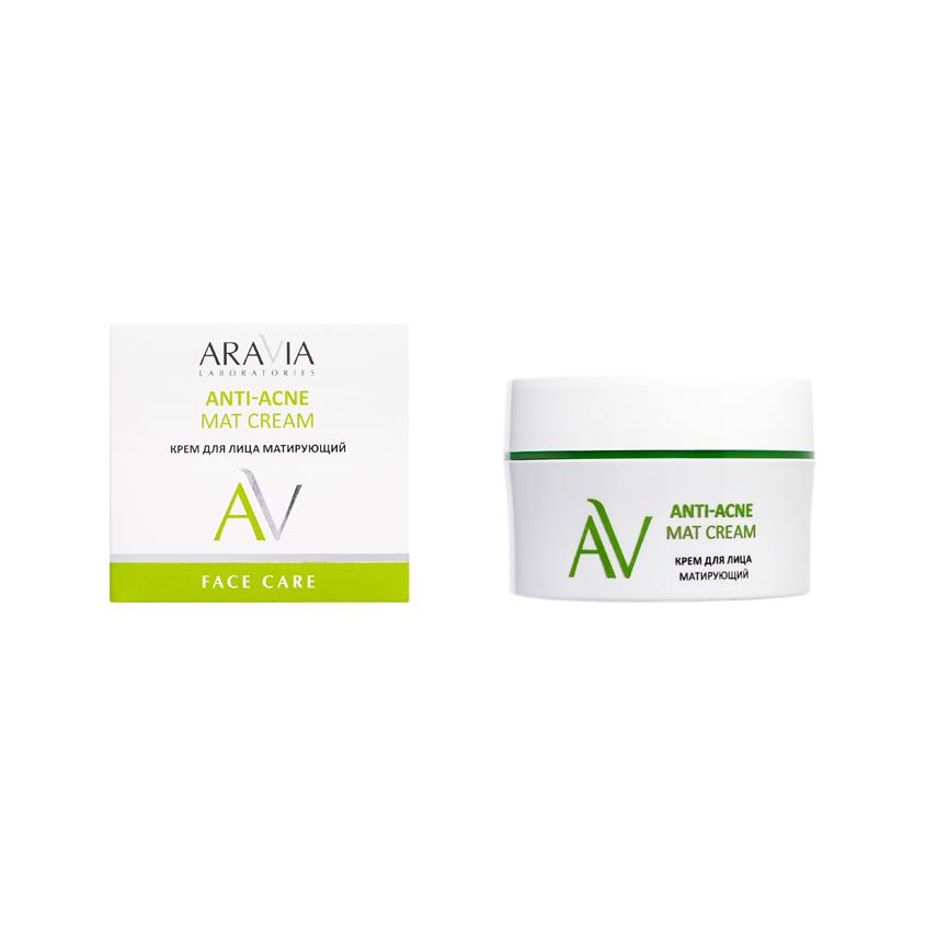 Крем для лица `ARAVIA` `LABORATORIES` ANTI-ACNE матирующий 50 мл