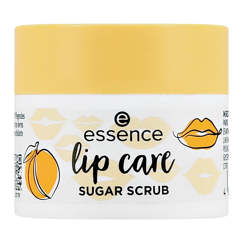 Скраб для губ `ESSENCE` LIP CARE SUGAR SCRUB с цитрусовым ароматом