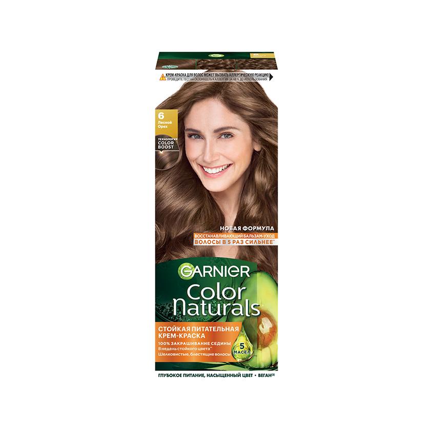 Краска для волос `GARNIER` `COLOR NATURALS` тон 6 (Лесной орех)