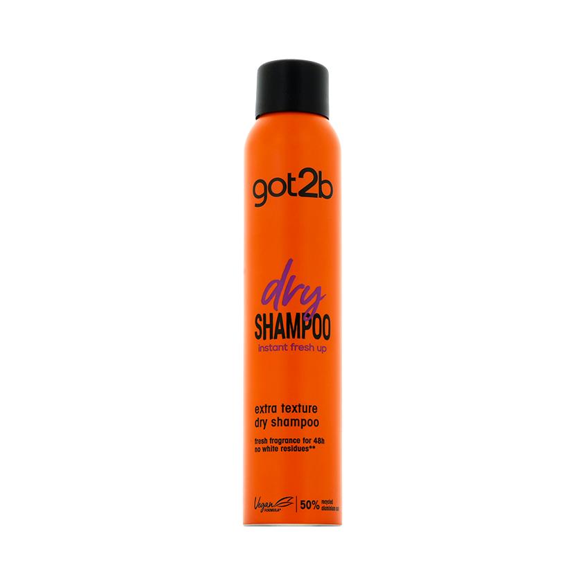 Шампунь для волос сухой `GOT2B` DRY SHAMPOO extra texture (экстра текстура) 200 мл