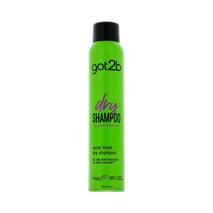 GOT2B | Шампунь для волос сухой `GOT2B` DRY SHAMPOO extra fresh (экстра свежесть) 200 мл